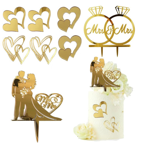 Stück tortendeko hochzeit - stück,