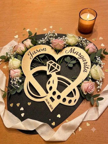 Hochzeitsdeko personalisiertes - hochzeitsdeko,