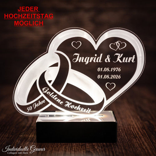Aufsteller hochzeitstag mit - aufsteller,