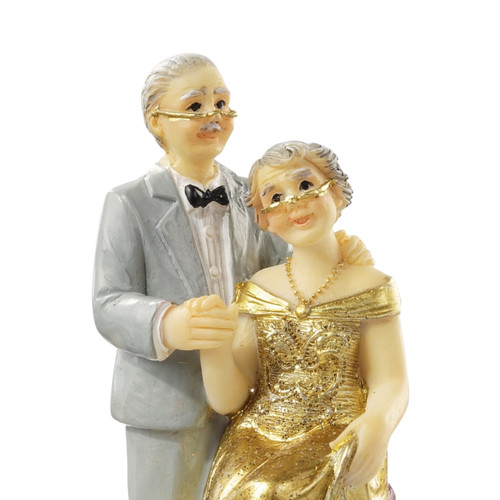 Goldene hochzeit dekofigur - hochzeit,