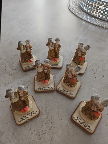 Brautpaar auf stein deko - auf,