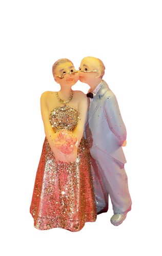 Goldene hochzeit figuren - figuren, paar