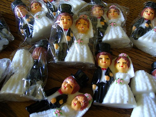 20x brautpaar deko figur - 20x,
