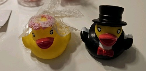 Badeenten hochzeitspaar deko - hochzeitspaar,