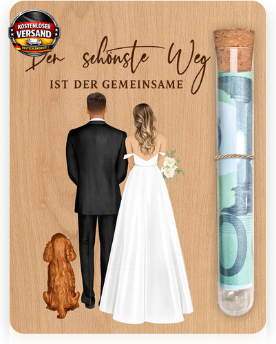 Hochzeitsgeschenk geld mit - geld,