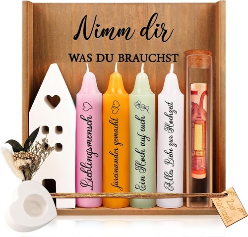 Kerzenset holz teilig - kerzenset, 9-teilig