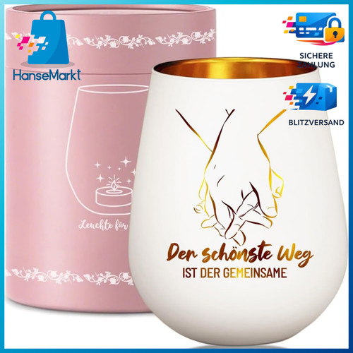 Windlicht glas mit geschenkbox - glas,