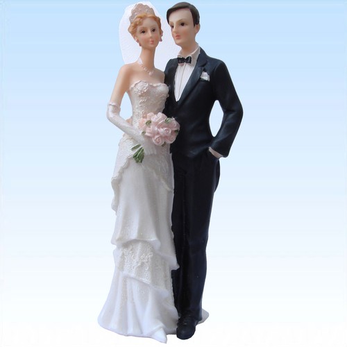 Hochzeitspaar stehend deko - hochzeitspaar,